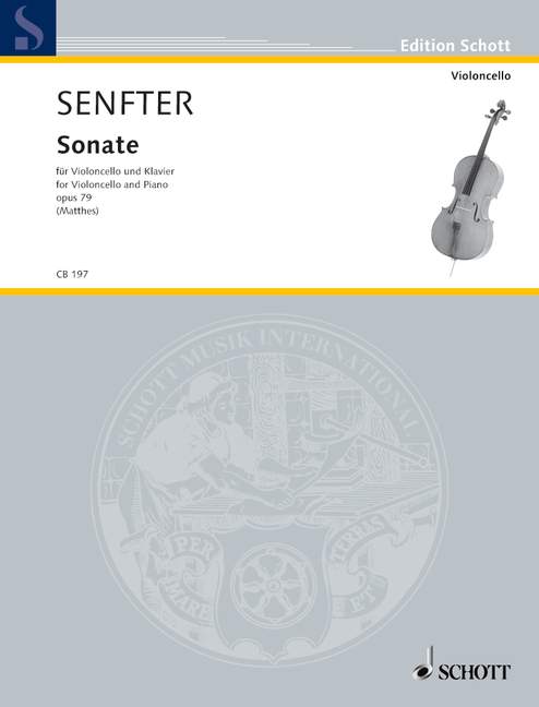 Sonate Es-Dur op. 79  für Violoncello und Klavier  