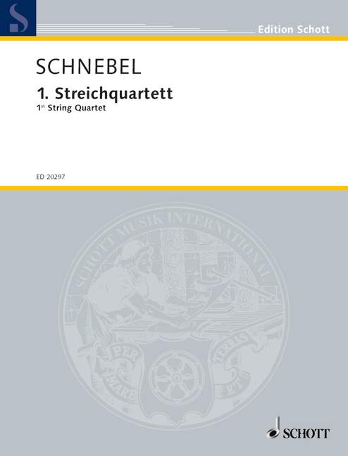 1. Streichquartett  für Streichquartett  Partitur und Stimmen