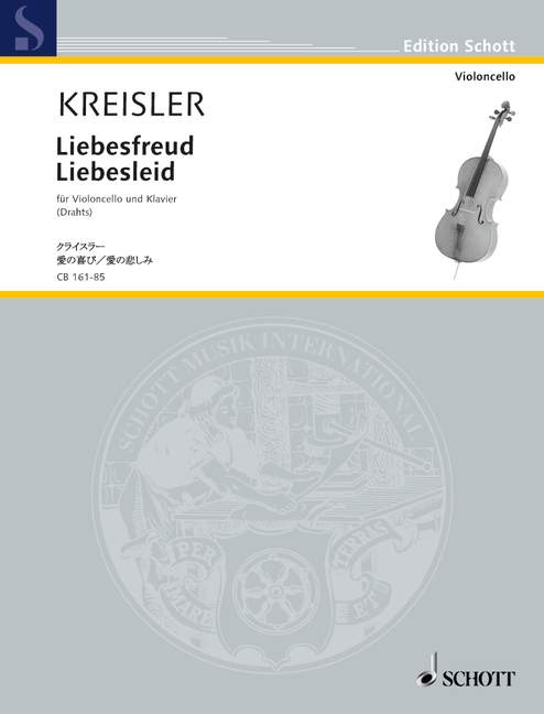 Liebesfreud - Liebesleid  für Violoncello und Klavier  