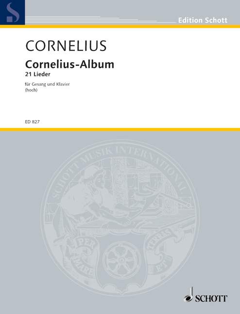 Cornelius-Album  für Singstimme und Klavier  