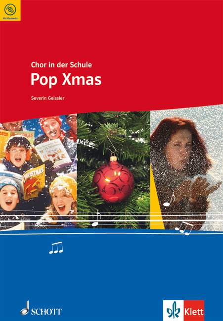 Chor in der Schule (+CD) Pop Xmas&nbsp;&nbsp;für gem Chor und Klavier&nbsp;&nbsp;Partitur