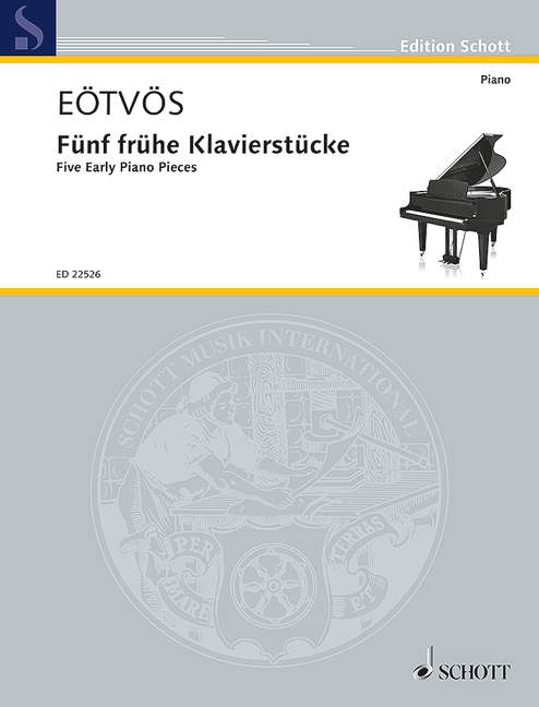 Fünf frühe Klavierstücke  für Klavier  Einzelausgabe