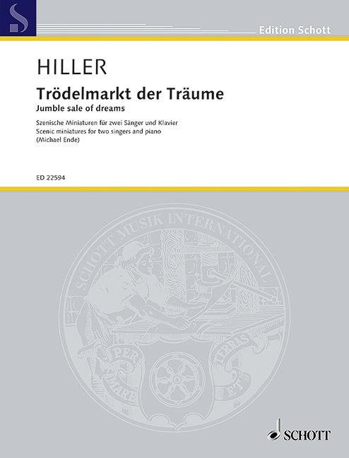 Trödelmarkt der Träume  für 2 Stimmen und Klavier  Partitur (dt)