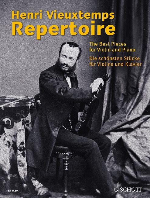 Henri Vieuxtemps Repertoire  für Violine und Klavier  