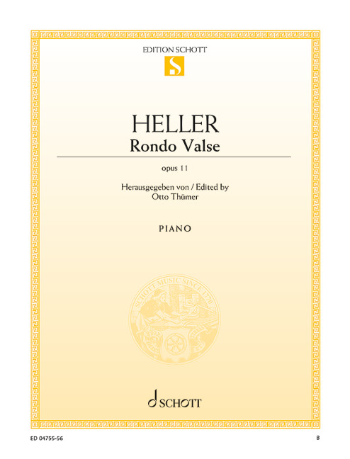 Rondo Valse op. 11&nbsp;&nbsp;für Klavier&nbsp;&nbsp;