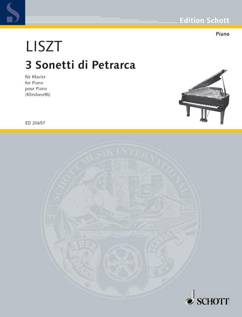 3 Sonetti di Petrarca  für Klavier  
