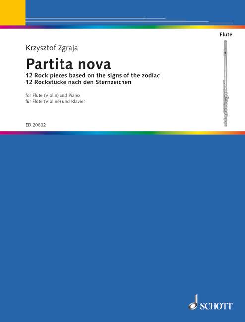 Partita nova  für Flöte (Violine) und Klavier  