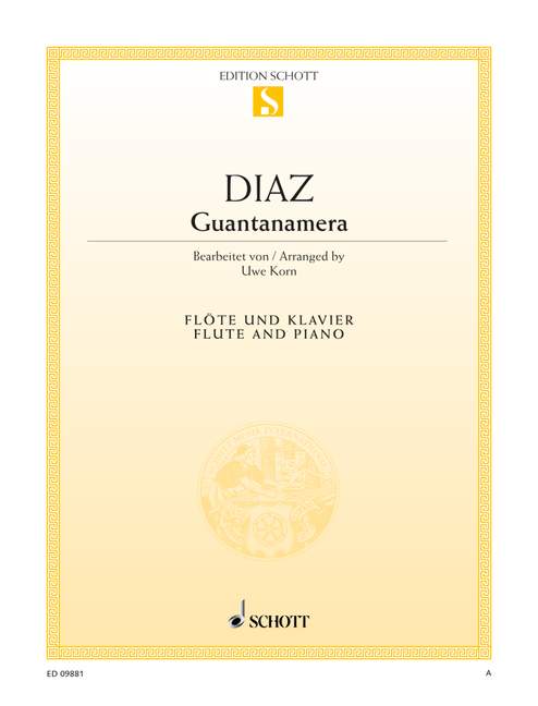 Guantanamera&nbsp;&nbsp;für Flöte und Klavier&nbsp;&nbsp;