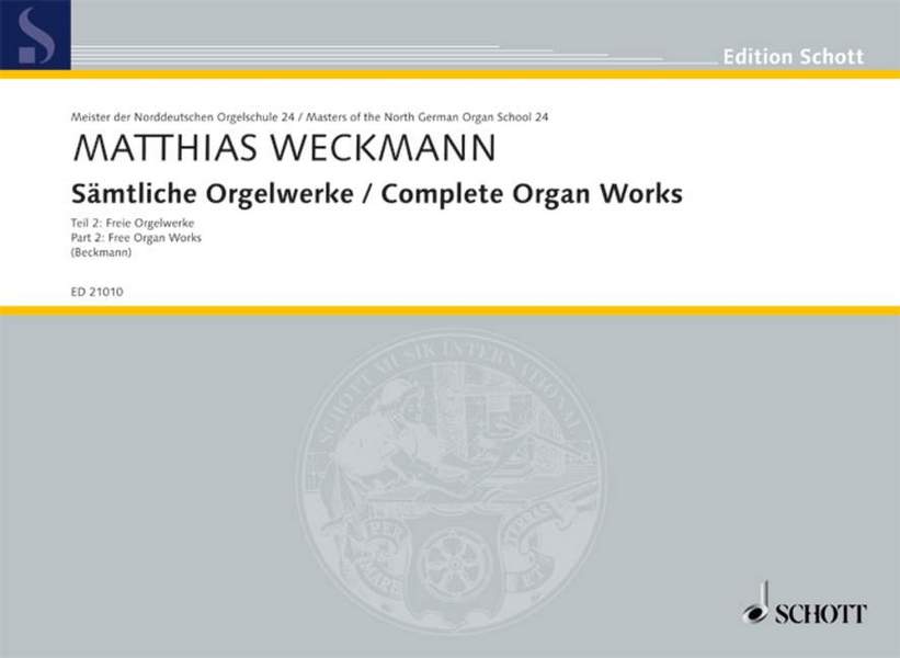 Sämtliche Orgelwerke Band 2  für Orgel  