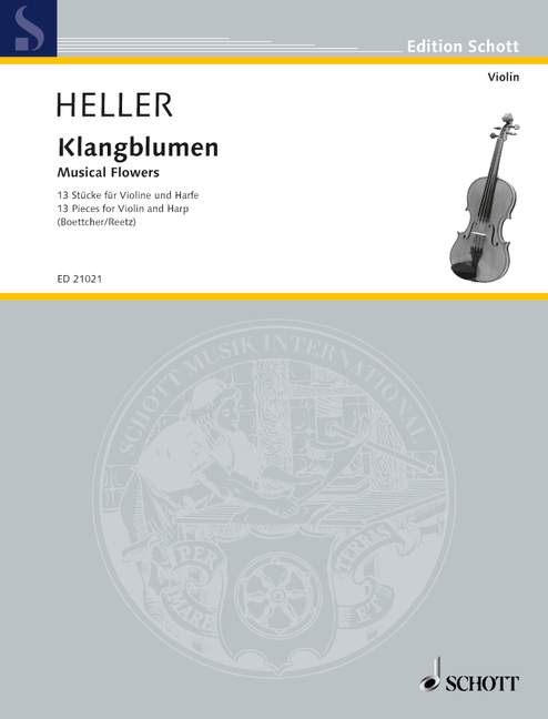 Klangblumen  für Violine und Harfe  
