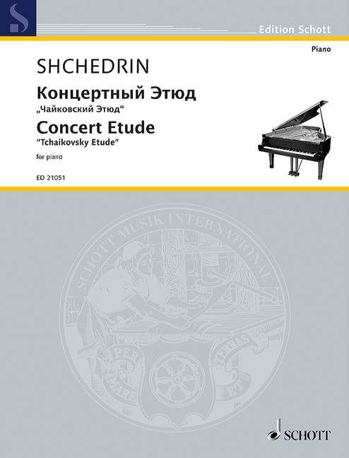 Concert Etude  für Klavier  Einzelausgabe
