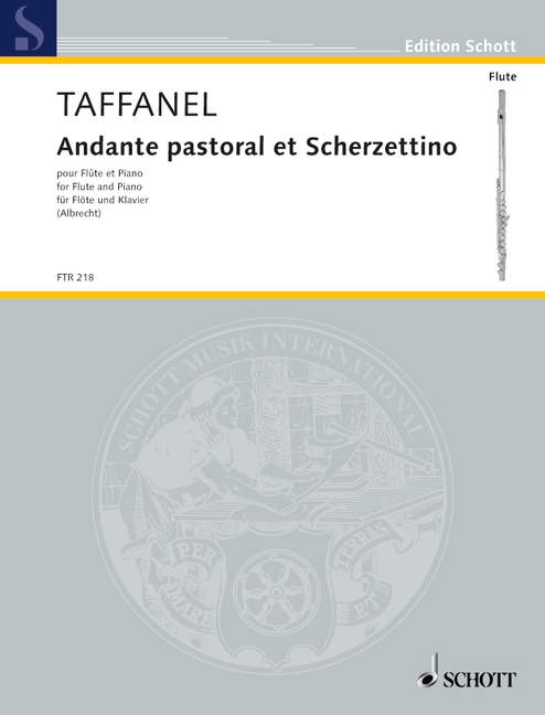 Andante pastoral et Scherzettino  für Flöte und Klavier  