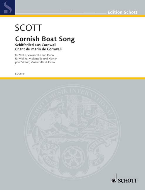 Cornish Boat Song  für Violine, Violoncello und Klavier  Stimmen