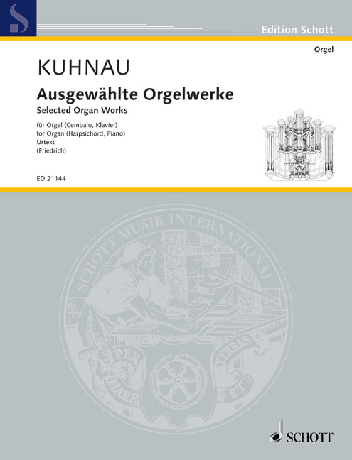 Ausgewählte Orgelwerke  für Orgel (Cembalo, Klavier)  