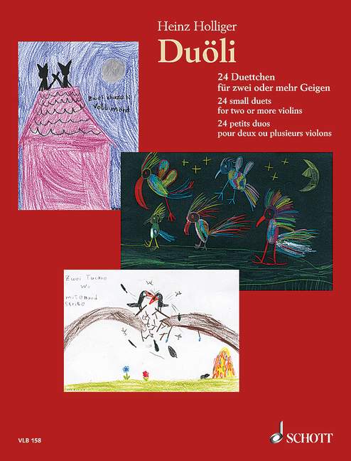 Duöli  für 2 Violinen (ad libitum auch Violine und Viola)  Spielpartitur