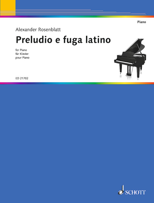 Preludia e fuga latino  für Klavier  