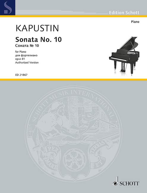 Sonate Nr.10 op.81&nbsp;&nbsp;für Klavier&nbsp;&nbsp;