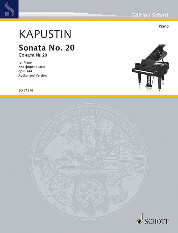 ED21876 Sonate Nr.20 op.144  für Klavier  