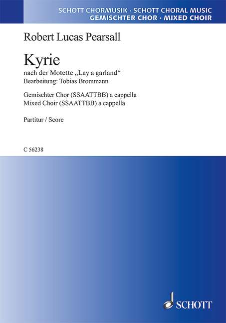 Kyrie&nbsp;&nbsp;für gem Chor a cappella&nbsp;&nbsp;Partitur