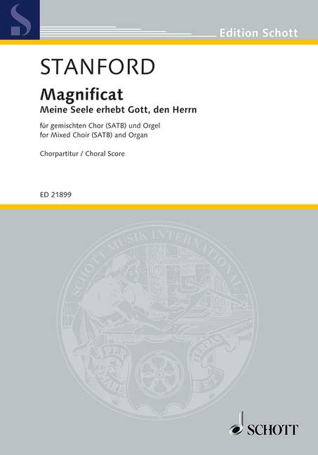 Magnificat op.115  für gem Chor und Orgel  Chorpartitur (dt/en)