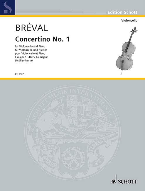 Concertino F-Dur Nr.1  für Violoncello und Klavier  