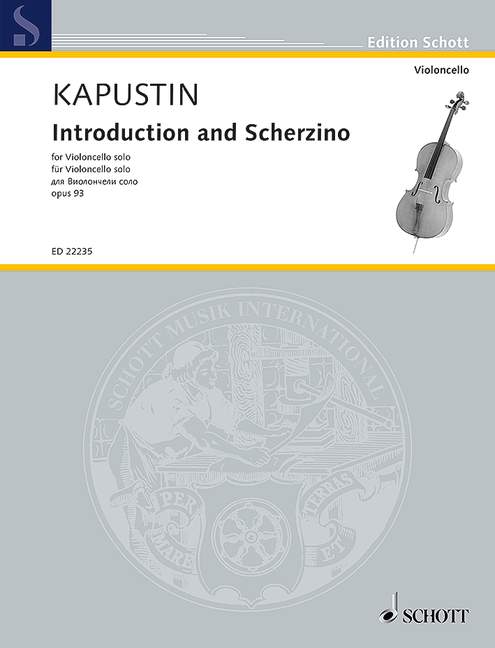 Introduction and Scherzino op.93  für Violoncello  