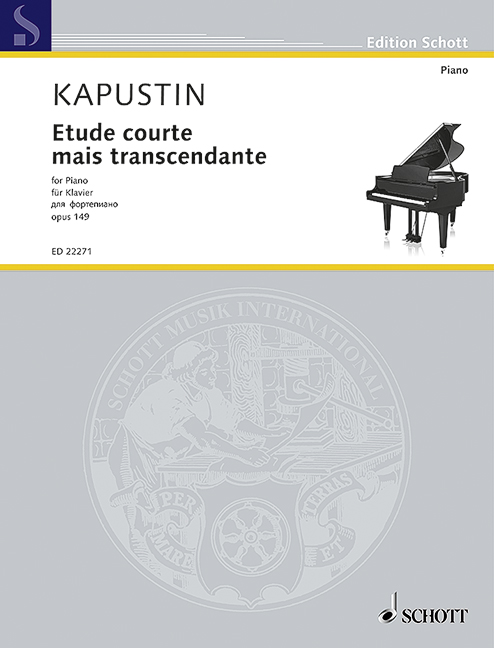 Etude courte mais transcendante op.149  für Klavier  