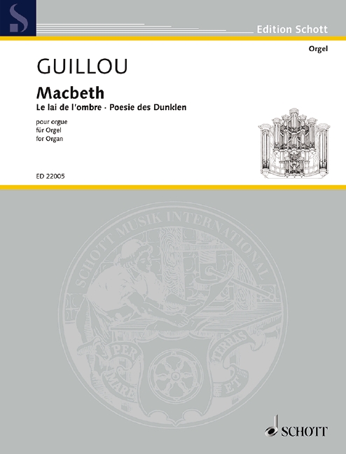 ED22005 Macbeth  für Orgel  