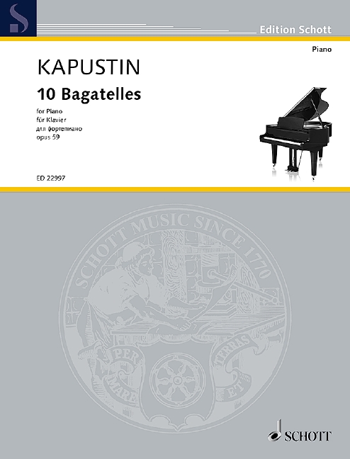 10 Bagatelles op.59  for piano  