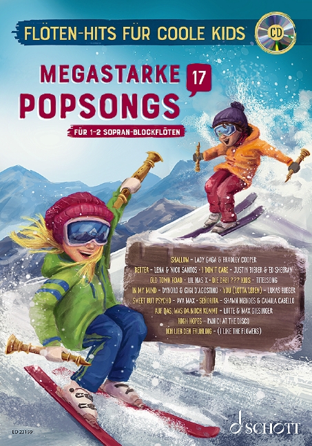 Megastarke Popsongs Band 17 (+CD)