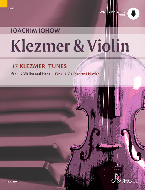 Klezmer & Violin (+Online Audio)  für 1-2 Violinen und Klavier (Kontrabass ad lib)  Partitur und Spielpartitur
