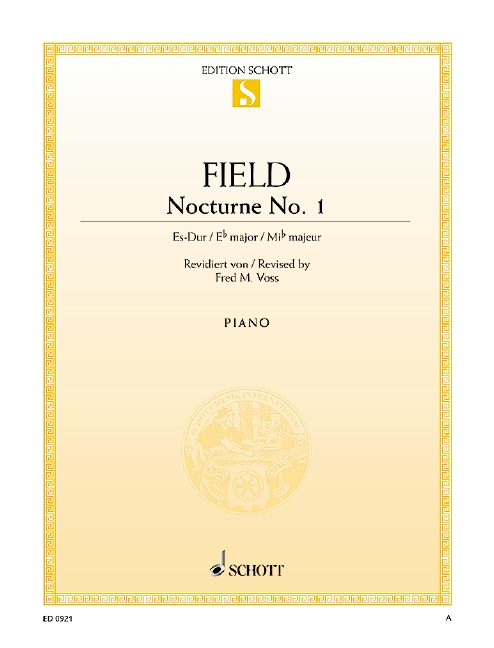 Nocturne No.1 in Es-Dur  für Klavier  Einzelausgabe