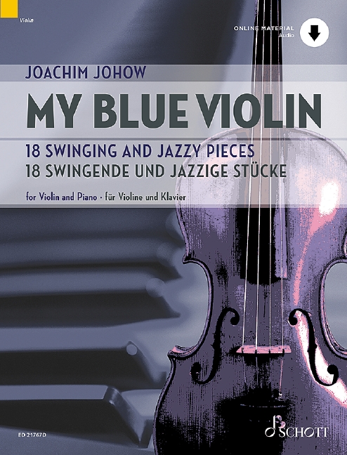 My blue Violin (+Online Audio)  für Violine und Klavier  