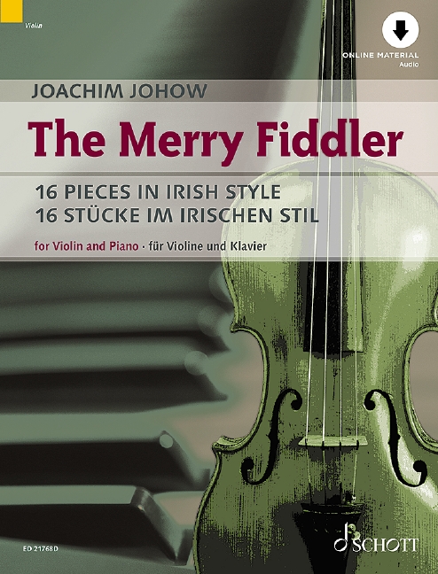The merry Fiddler (+Online Audio)  für Violine und Klavier (Akkordeon/Gitarre ad lib)  