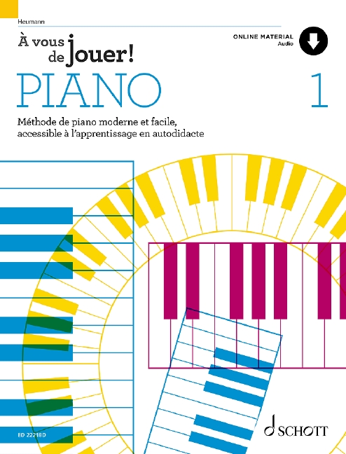 À vous de jouer! PIANO Band 1 (+online material)  für Klavier  Lehrbuch
