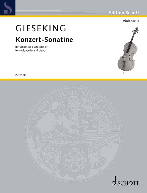 Konzert-Sonatine (1942)  für Violoncello und Klavier  