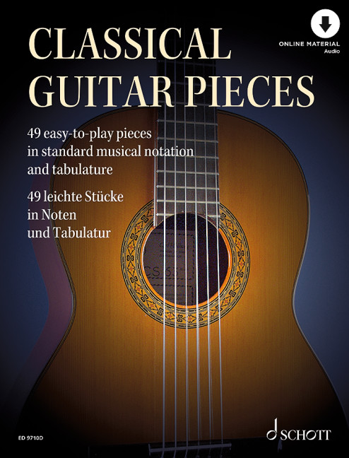Classical Guitar Pieces (+Online Audio)&nbsp;&nbsp;for guitar/tab&nbsp;&nbsp;