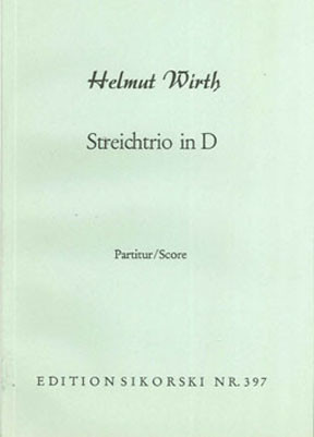 Streichtrio in D&nbsp;&nbsp;&nbsp;&nbsp;Violine, Viola, Cello