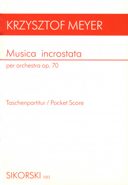 Musica incrostata per orchestra    Orchester