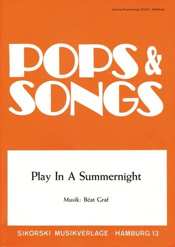 Graf, Béat Play In A Summernight&nbsp;&nbsp;&nbsp;&nbsp;Klavier