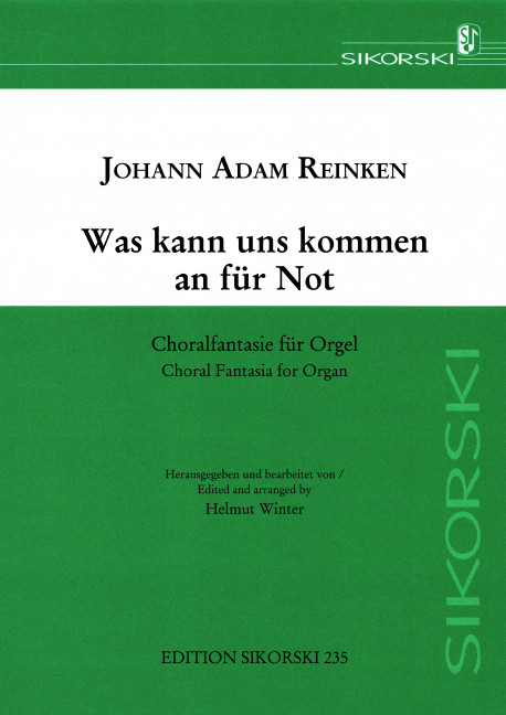 Was kann uns kommen an&nbsp;&nbsp;für Orgel&nbsp;&nbsp;