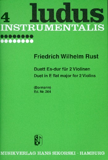 Duett Es-Dur für 2 Violinen  Stimmen  