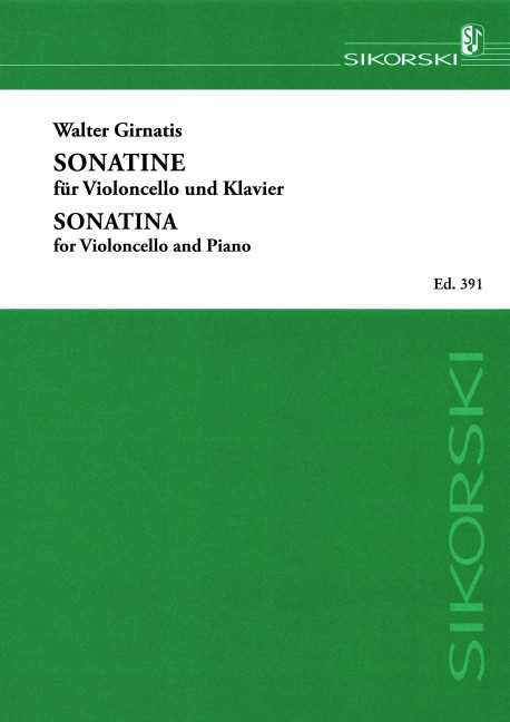 Sonatine für Violoncello und Klavier    