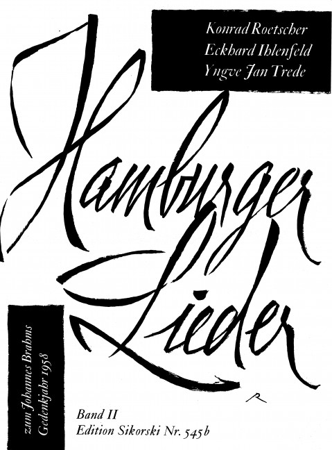 Hamburger Lieder Band 2 für Gesang und&nbsp;&nbsp;Klavier&nbsp;&nbsp;