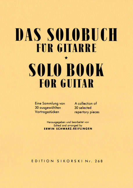 Das Solobuch&nbsp;&nbsp;für Gitarre&nbsp;&nbsp;