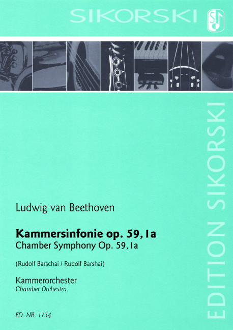 Kammersinfonie op.59,1a&nbsp;&nbsp;für Kammerorchester&nbsp;&nbsp;Partitur