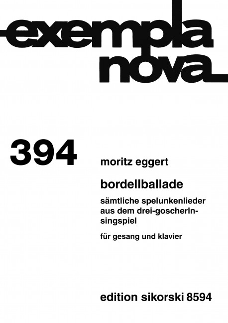 Bordell-Ballade    Klavierauszug