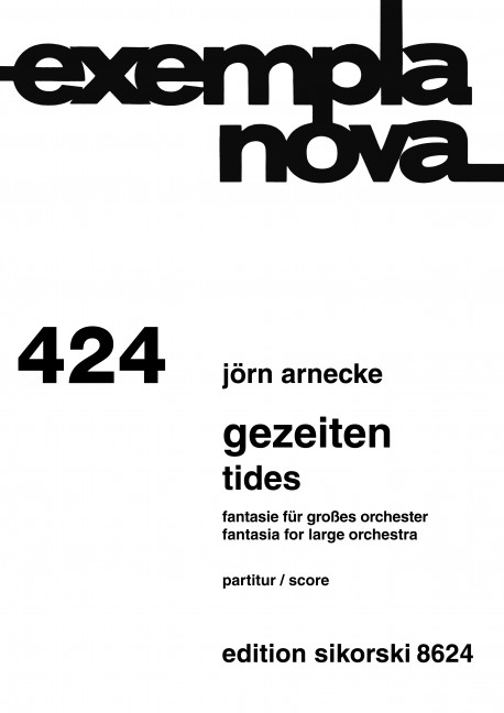 Gezeiten Fantasie für grosses Orchester  Studienpartitur  