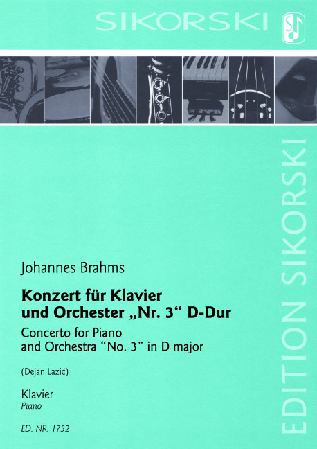 Konzert D-Dur op.77 für Violine und Orchester&nbsp;&nbsp;für Klavier und Orchester&nbsp;&nbsp;Klavier solo