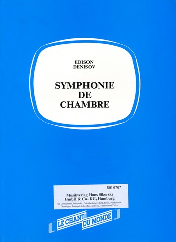 Kammersinfonie (1982) für Kammerorchester  Studienpartitur  